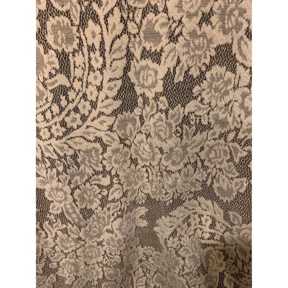 Van Heusen gray lace blouse - Picture 2 of 6